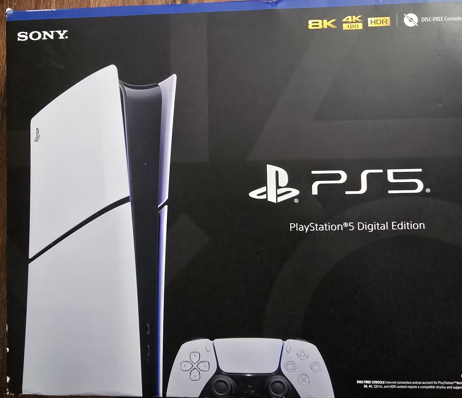 Sony PS5 Slim Digital Edition 1TB Video Game Console - White