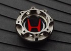 M32x3.5 Tread Aluminum Gunmetal Engine Oil Cap Filler Cover For Acura Honda