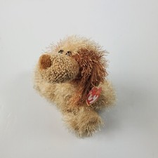 Ty Punkies Shreds the Dog Plush Beanbag Brown stuffed animal