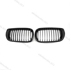 2PCS Schwarzer Kühlergrill für 2003-2006 BMW 3er E46 Gran Coupe Neu