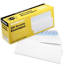  10 Security Envelopes Self Seal No. 10 Windowless Security Tint Pattern Secure