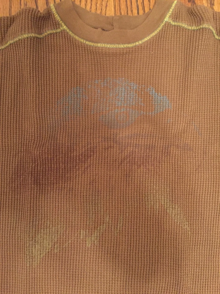 2 camisetas térmicas de manga larga de algodón tejido gofre Charlie Rocket para niños talla 6 Foto 2 de 4