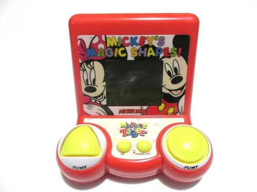 TIGER MICKEY'S MAGIC SHAPES  HANDHELD TOY GAME DISNEY