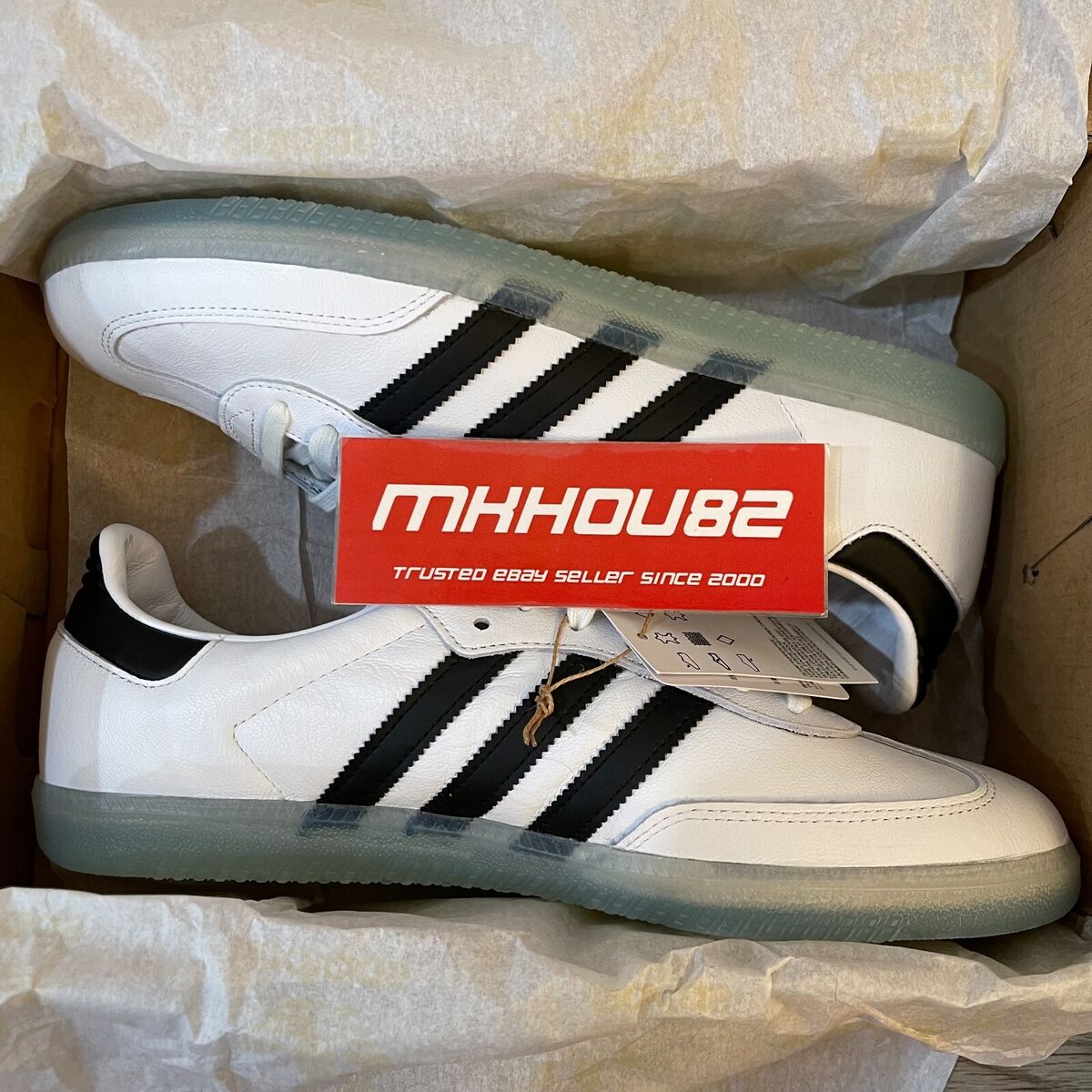 New adidas Samba x Jason Dill F*cking Awesome Shoes White New adidas Samba x Jason Dill F*cking Awesome Shoes White