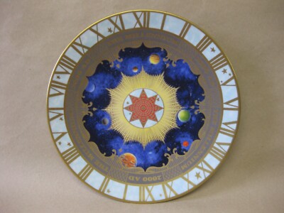 2000年限定 THE Millennium PLate Royal Worcester Plate To Celebrate The Millennium 2000