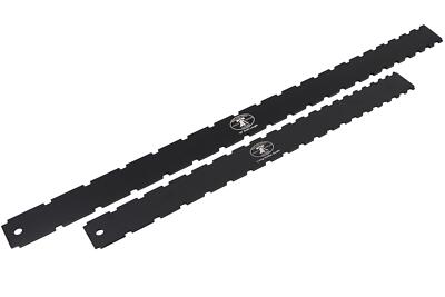 Notched Straight edge - Aluminum - Luthier Tool for neck setup guitars & basses