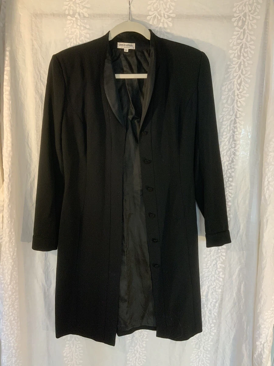 Giorgio Armani Le Collezioni coat dress / long jacket duster