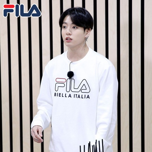 BTS Jungkook X FILA 3D Logo Embroidery 