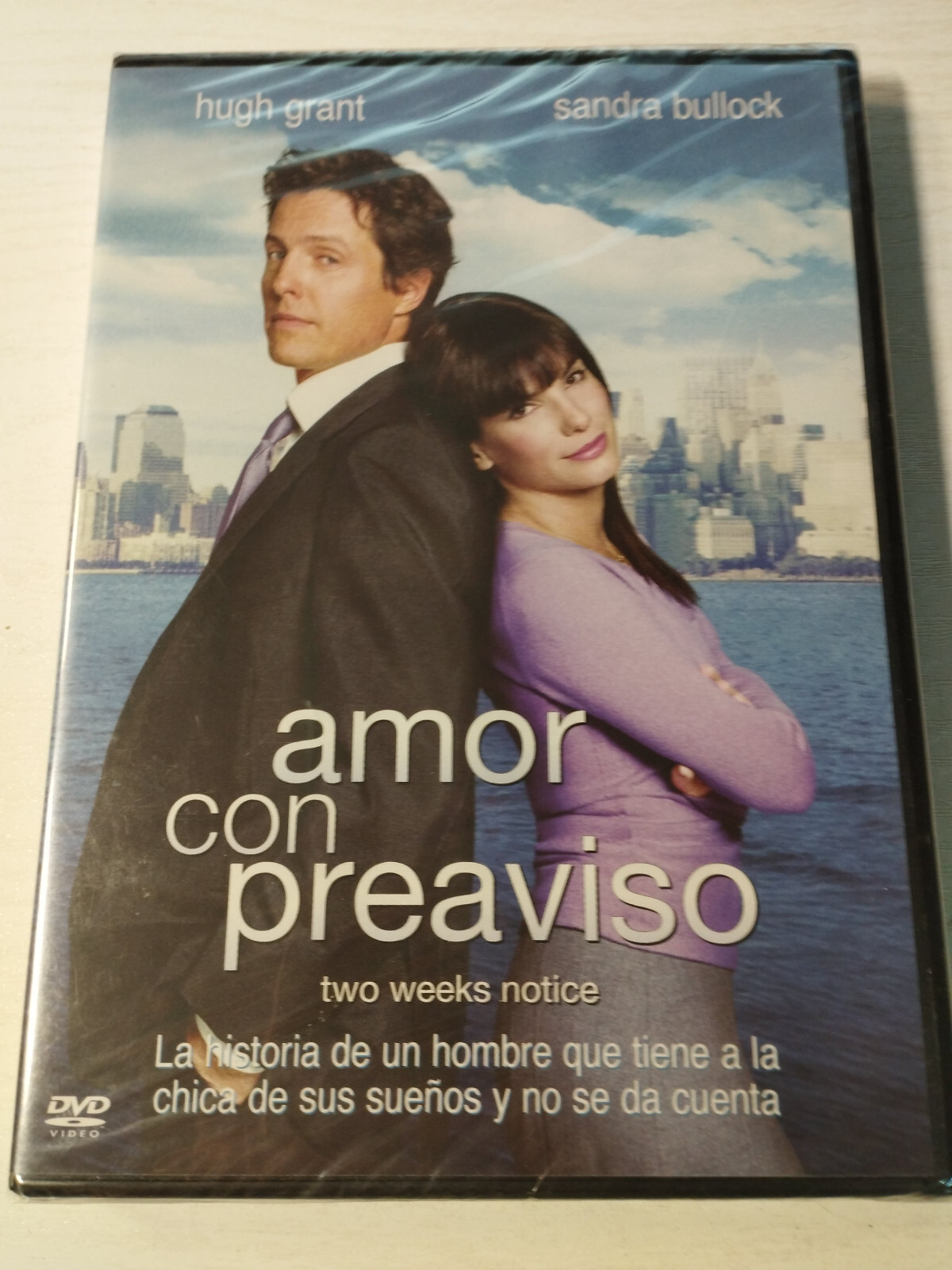 Amor Con Preaviso Hugh Grant Sandra Bullock - DVD Region 2 Español Ingles Nueva
