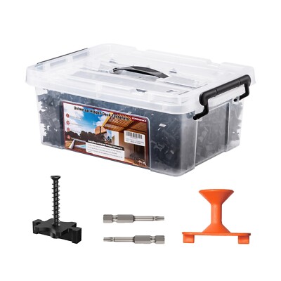 1250 PCS Hidden Deck Fasteners for Composite Decking Board,Composite Deck Cli...
