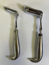 Pair of V. Mueller SU180 & SU181 Hill-Ferguson Rectal Retractors Proctology