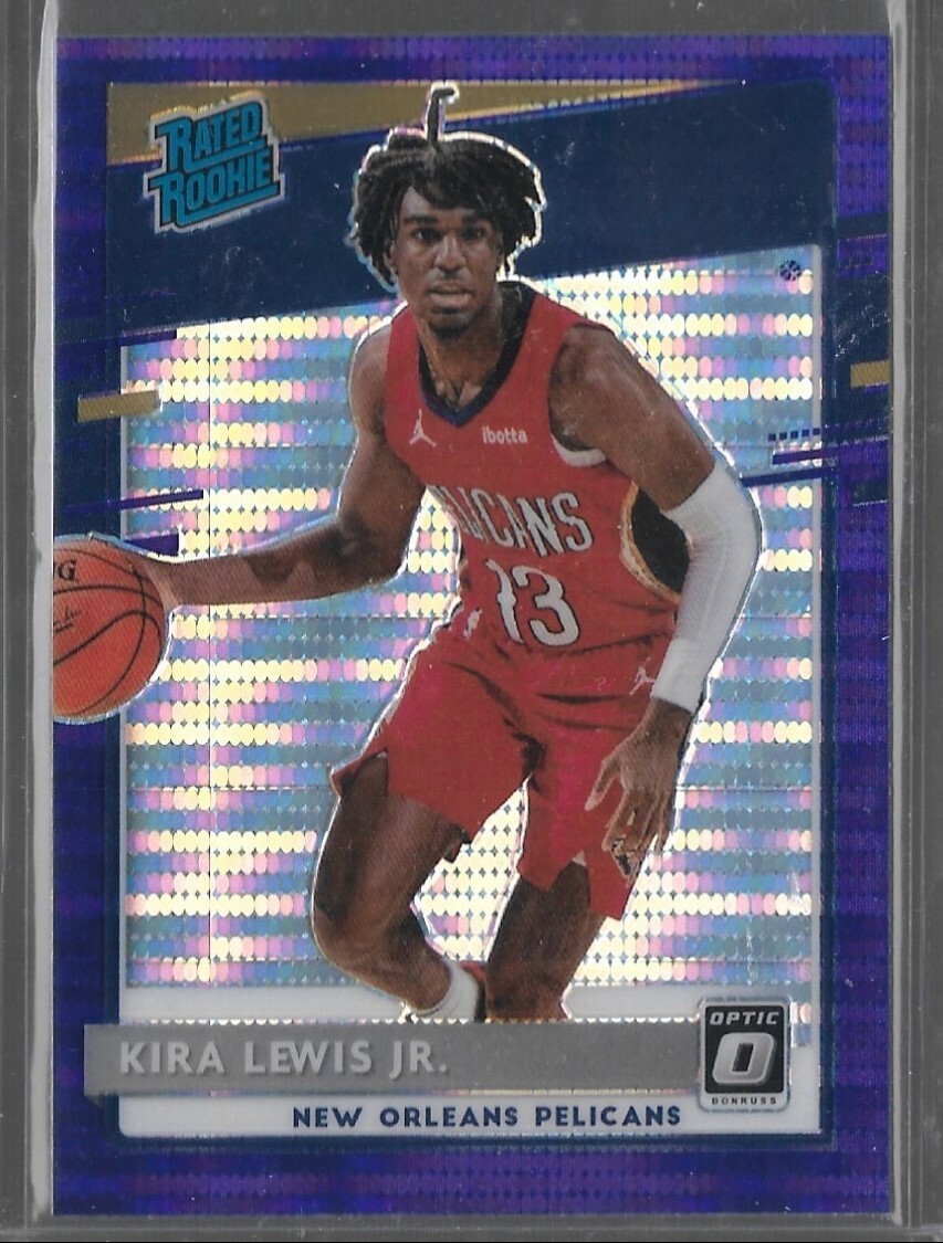 2020-21 Donruss Optic Rated Rookie PURPLE PULSAR Prizm Kira Lewis Jr #163