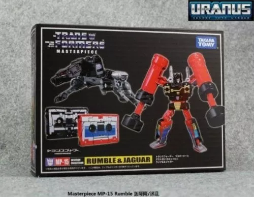 TRANSFORMERS MP 15 MASTERPIECE RAVAGE RUMBLE JAGUAR CASSETTES