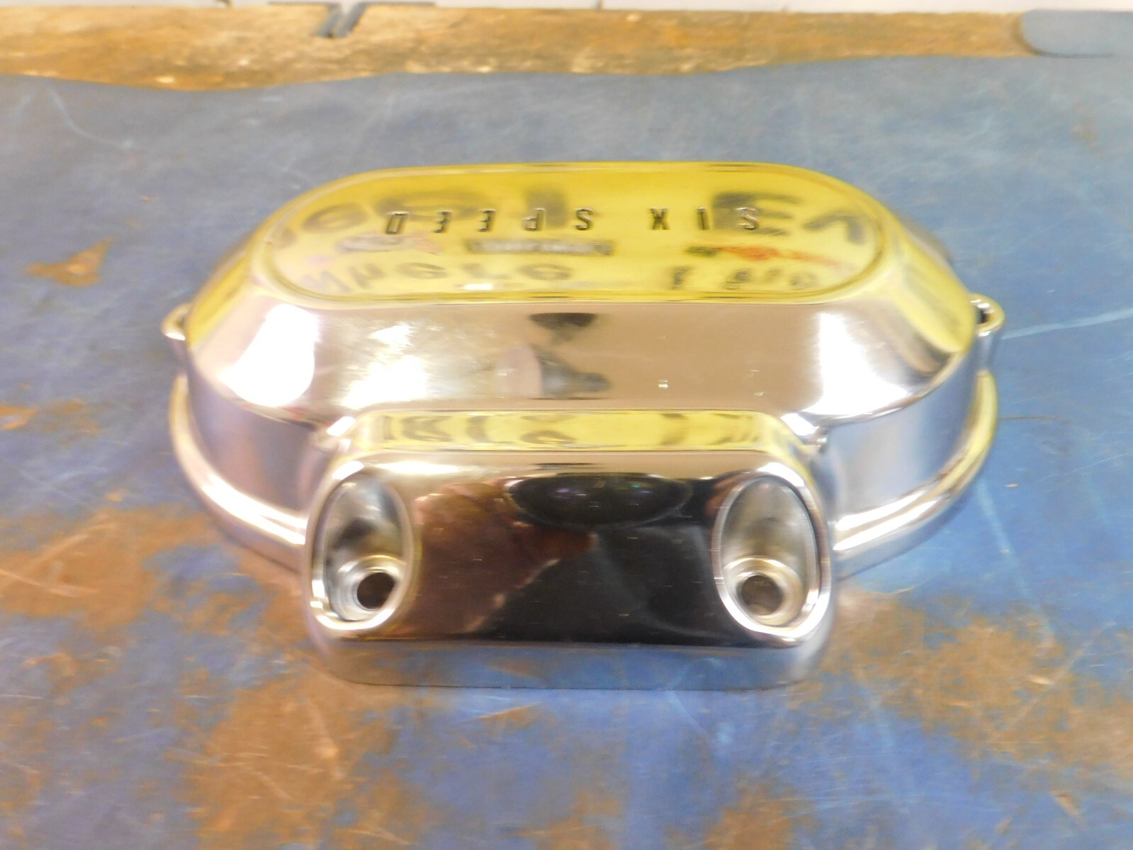 CHROME 6 SPEED CLUTCH RELEASE COVER & GASKET HARLEY DAVIDSON 2007 UP