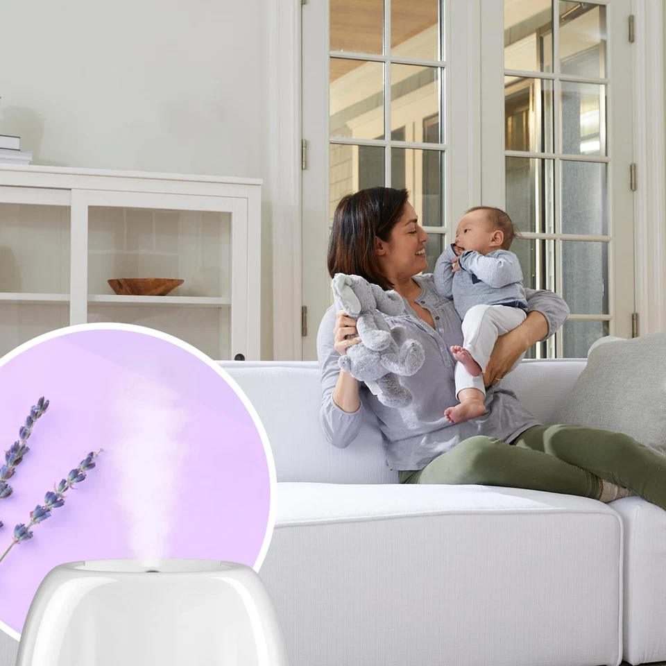 Vicks 3 in 1 SleepyTime Humidifier Diffuser and Night Light for Kids Rooms - Image 3 of 4