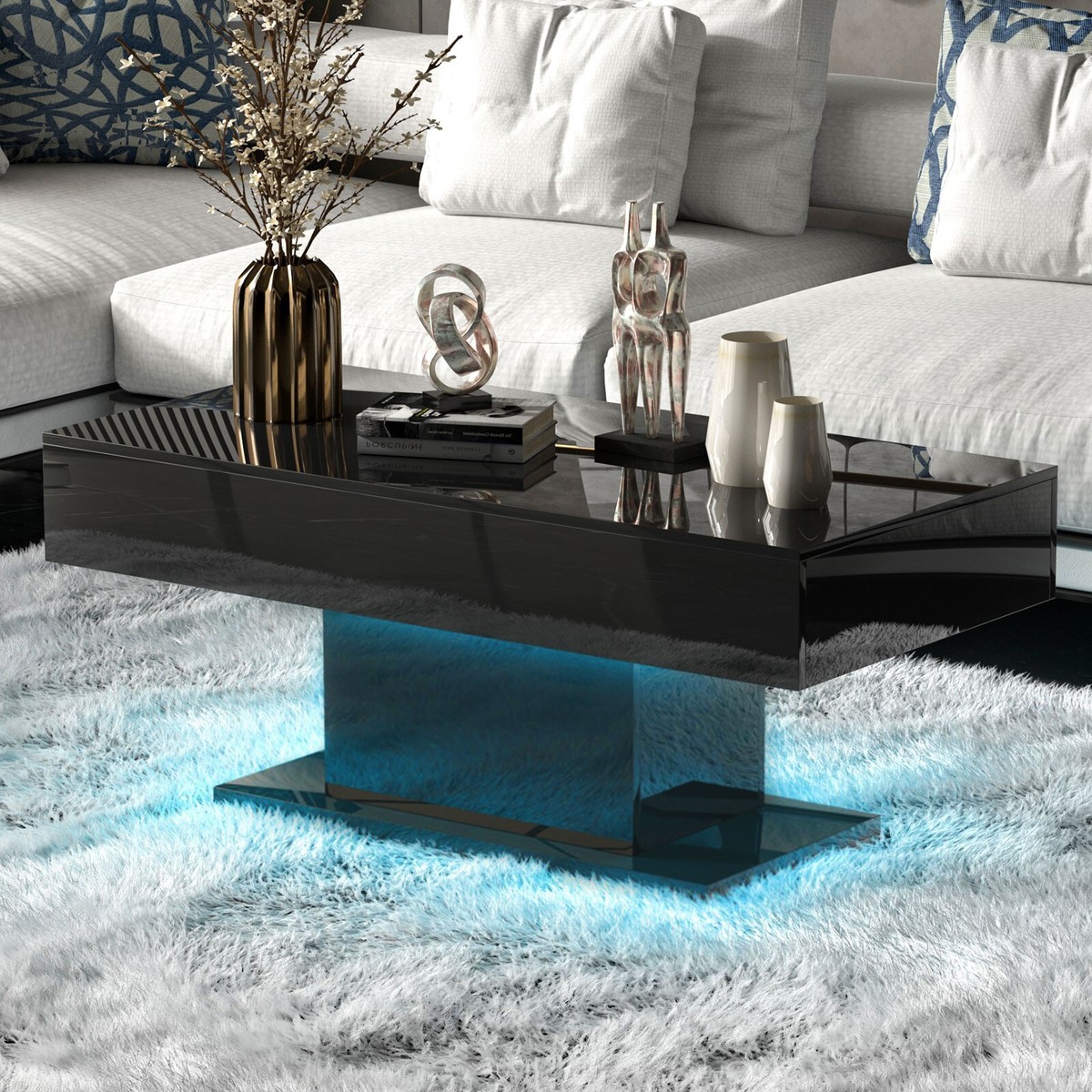 High Gloss Coffee Tables Black High Gloss Coffee Table 16 Color