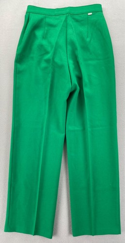 Vintage 70’s Bright Green Levi Strauss Trousers Khaki Pants Women’s 16 White Tab - Picture 2 of 14