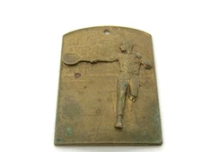 Tennis Charm Pendant Award Vintage Excellent Design