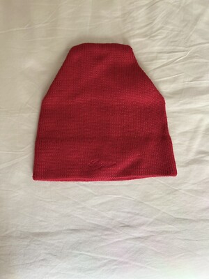 BOGNER Hat Red - cream roll -Keep your Head Toasty Warm!!