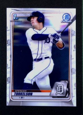 Spencer Torkelson 2020 Bowman Draft Chrome 1st Bowman #BD-121