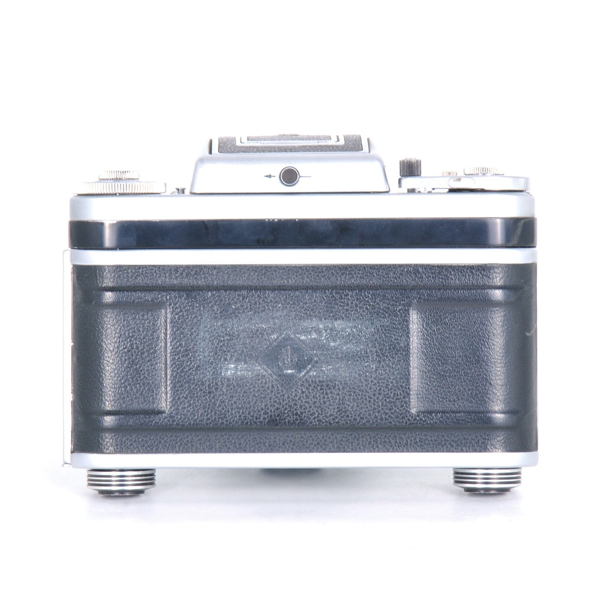 Demi-étui fait main en cuir véritable pour appareil photo PENTACON six TL Rufous Color