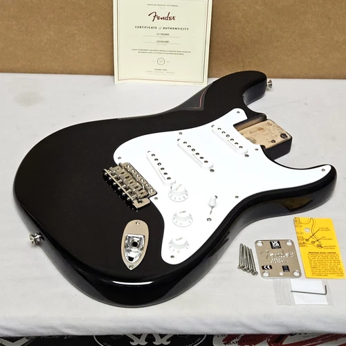 NICE! Fender Eric Clapton Blackie Stratocaster LOADED BODY Strat Electric Guitar