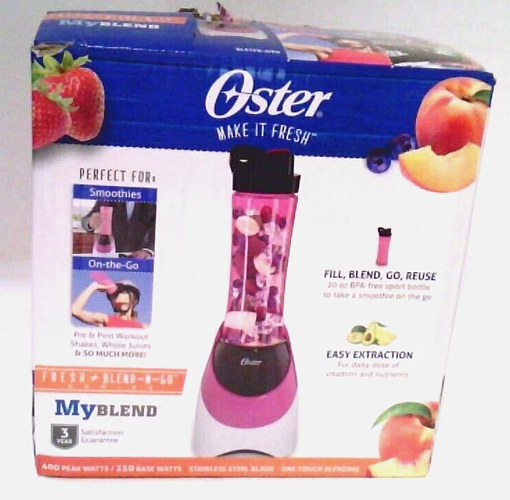 Oster 20-oz Pink 250-Watt Blender at