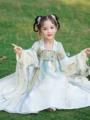 Kids Traditional Chinese Hanfu Costume - Fairy Dress For Cosplay, Dance, Or  Dress-Up