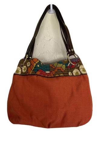 Relic Bolso de Mano Cartera Bolso de Hombro Flores Floral Lona Colección de  marca | eBay