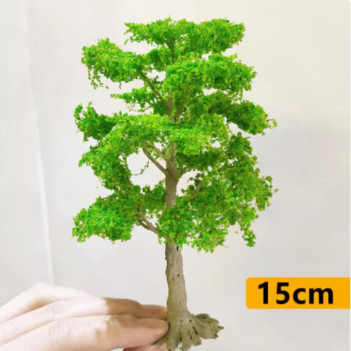 2PC 10-18CM Landscape Trees HO/OO Scale Miniatures Forest Plants Railway Scenery - Picture 5 of 6