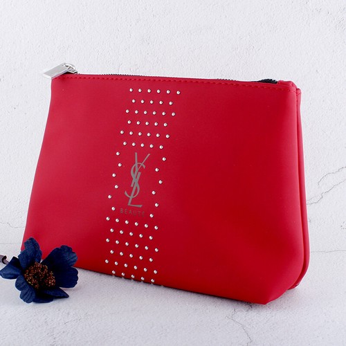 1x-ysl-beauty-red-makeup-cosmetics-bag-trousse-pouch-brand-new-ebay