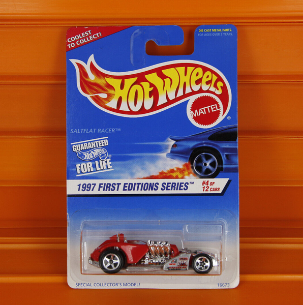 Hot Wheels - 1997 - Saltflat Racer (Us Card, Malaysia) First Editions 4/12 #520-image
