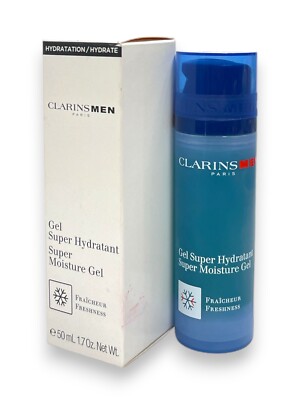 Clarins Men Super Moisture Gel (50ml/1.7oz) As Seen In Pics