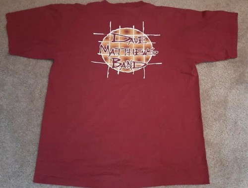Dave Matthews Band DMB Vintage Single Stitch Double Sided L USA Made T Shirt - Picture 7 of 11