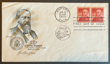 BENJAMIN HARRISON #1045 JUN 6 1959 OXFORD OH FIRST DAY COVER (FDC) BX6