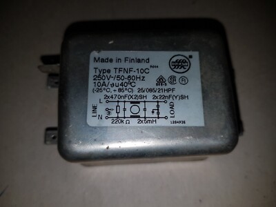 *GE Procond Elettronica Oy TFNF-10* Filter s.Fotos!