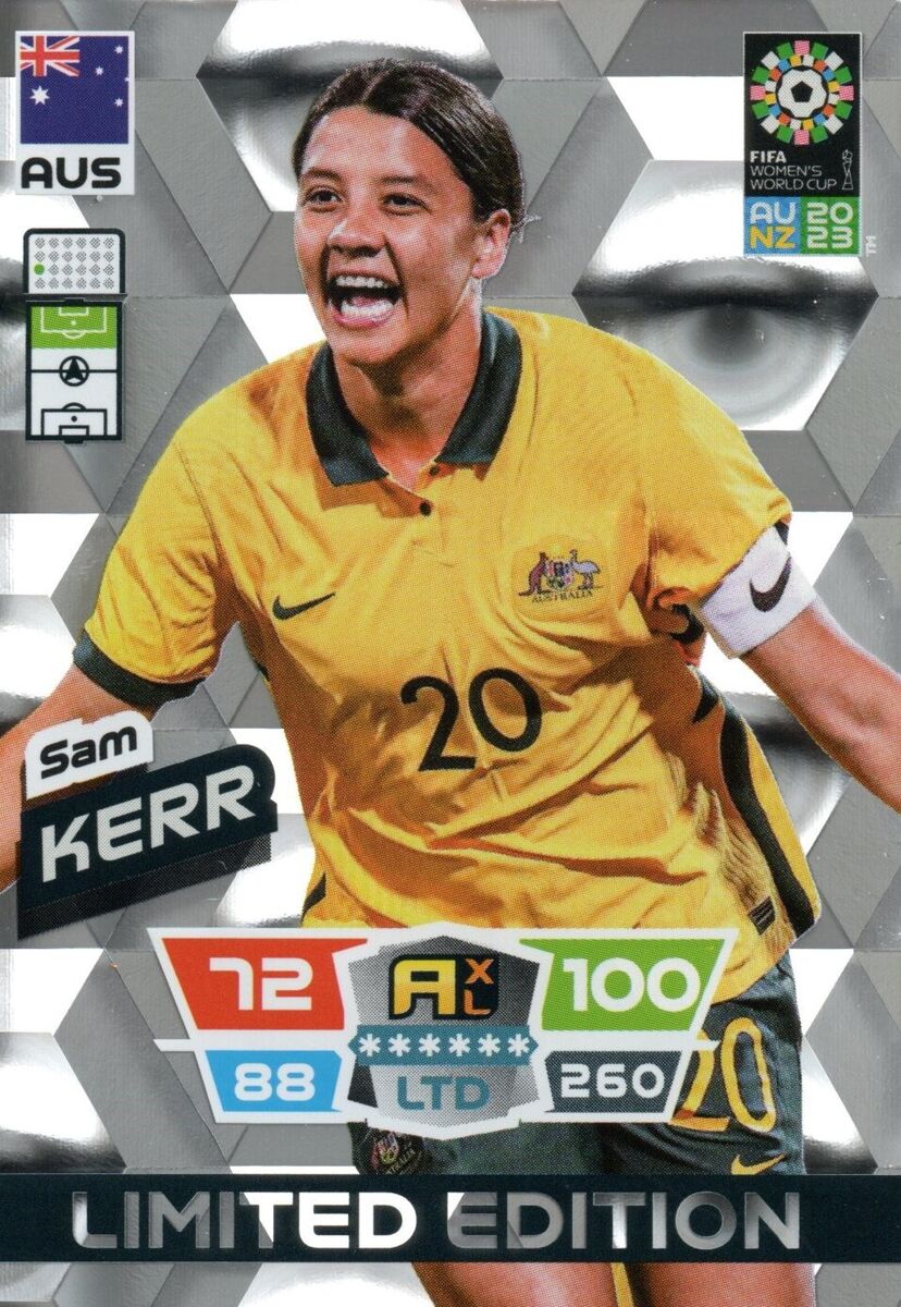 Sam Kerr Top Mestre Feminino Adrenalyn XL em segunda mão durante 5 EUR em  Palleja na WALLAPOP