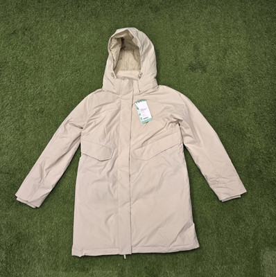 2XU Commute Insulation Longline Jacket X Large Damen UVP 300£ Leinen/Weiß