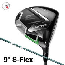 Callaway ELYTE X Driver 1 Wood Loft 9  S-Flex VENTUS GREEN 50 Graphite Shaft RH