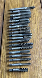 Job Lot Of Engineers Tools HSS Threading Taps ( tap & dies )