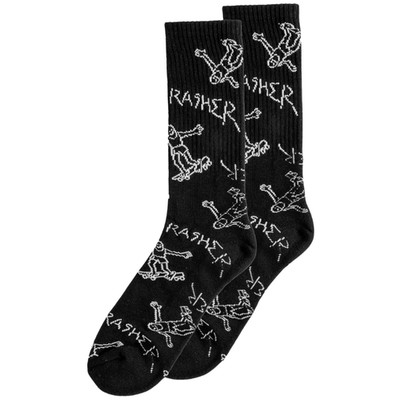 Thrasher Magazine Gonz Socks - Black