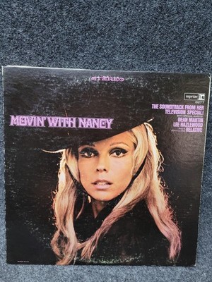 Vintage Nancy Sinatra Movin' With Nancy Vinyl LP Reprise 6277 1967 Pop Soundtrac
