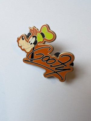 Goofy Autogramm Pin Anstecker, Official Pin Trading Pin, Disney 2008
