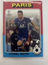 2021-22 Topps Uefa Champions League - 1975-76 Topps Footballers Lionel Messi...
