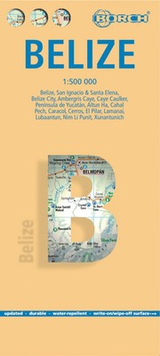 Belize 1:500 000 | Deutsch | (Land-)Karte | Borch Maps | 2 S. | 2025