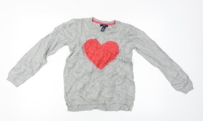 Gap Mädchen Pullover Pulli grau Größe L