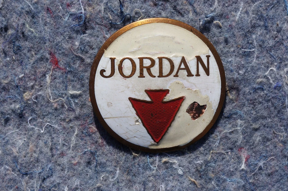 Insignia radiador adorno emblema jordania vintage Foto 3 de 4