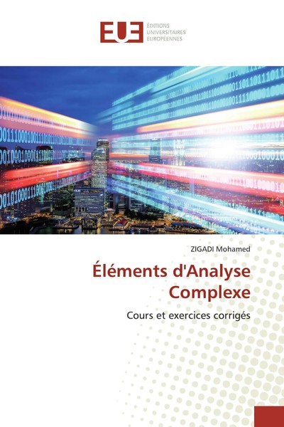 Zigadi Mohamed | ÉLéMents D'analyse Complexe | Taschenbuch | FranzöSisch (2020)-image