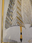2 Alina Eydel Mixed Media Art ,Glass Bead Mosaic,Acrylic Gold/Silver Leaf 2020 ! — photo 3