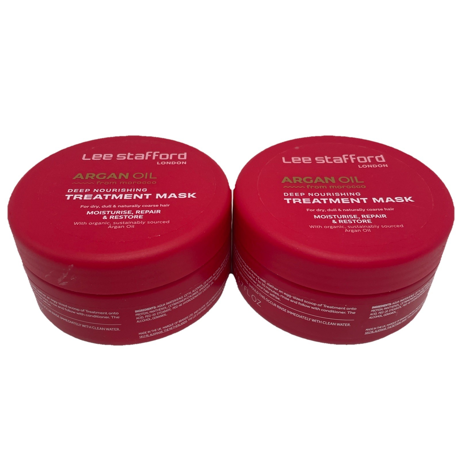 Lee Stafford Argan Oil from Morocco Deep Nourishing Treatment Mask 2 x 200ml